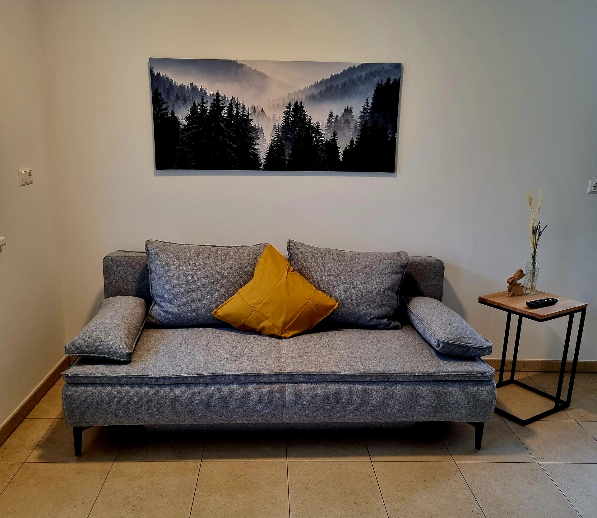 Wohnbereich der Ferienwohnung B am Gartnerhof